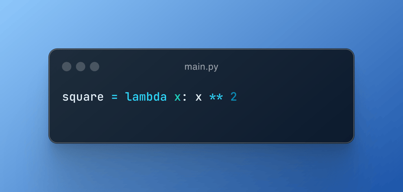 Python 中的 Lambda 函数解释清楚！（函数.解释.Python.Lambda...）