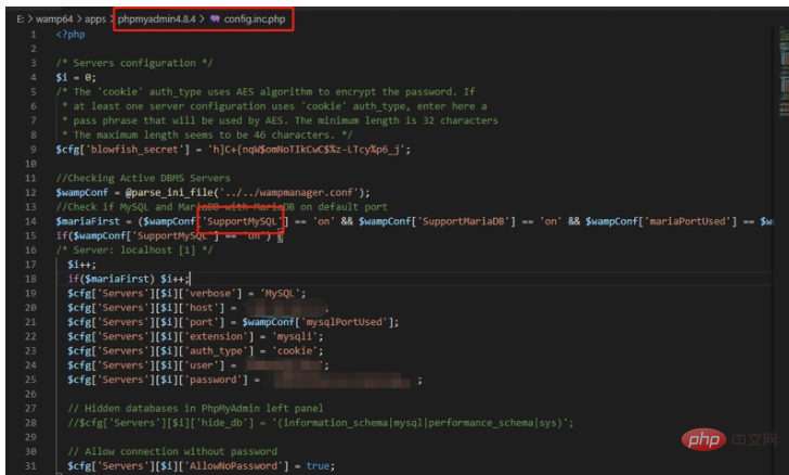 phpMyAdmin怎么配置连接远程数据库（配置.连接.数据库.phpMyAdmin...）