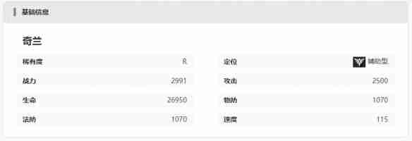 《龙族：卡塞尔之门》奇兰技能攻略（之门.龙族.技能）