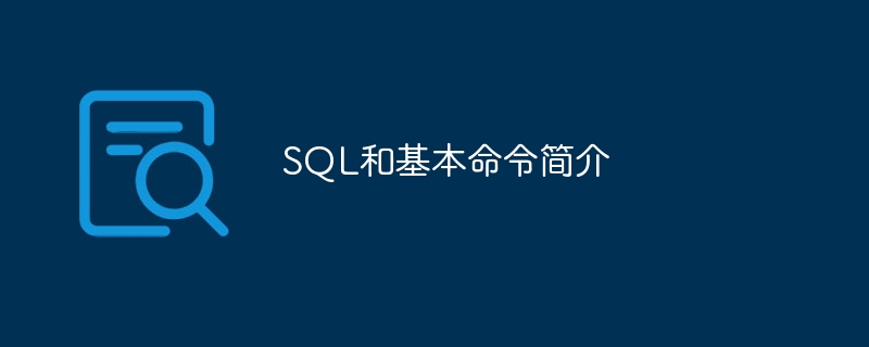SQL和基本命令简介（命令.简介.SQL...）
