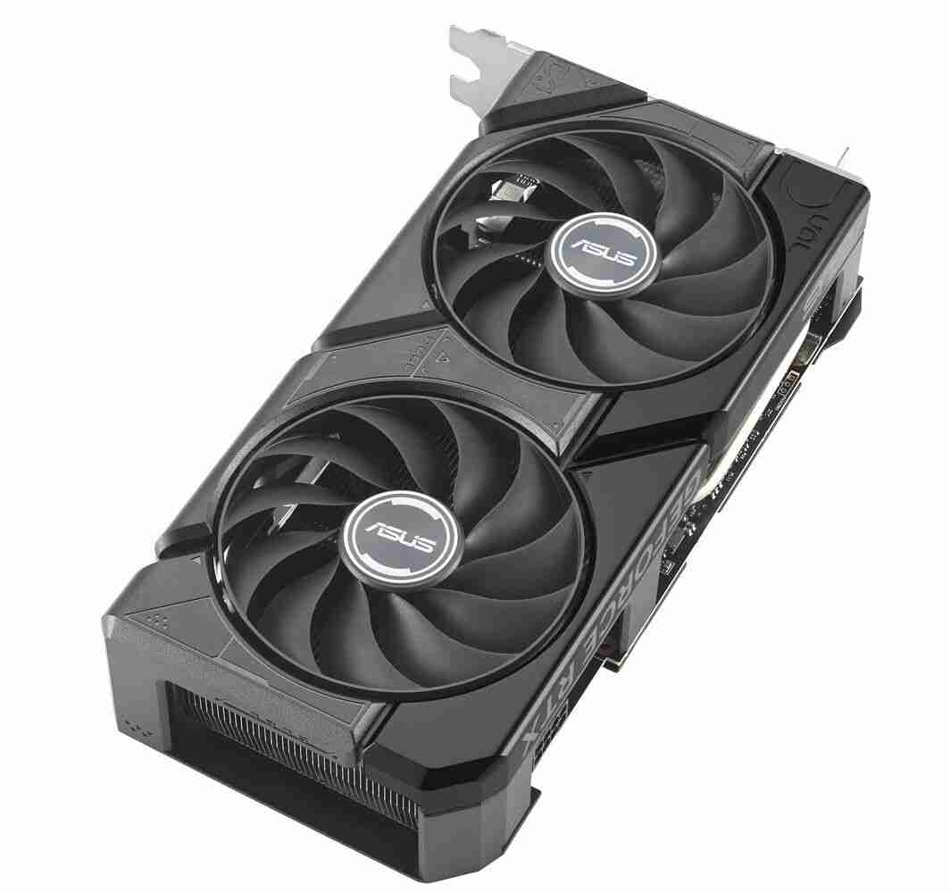 华硕推出 GDDR6 显存版 RTX 4070 显卡：2.5 槽厚、双风扇设计（华硕.显存.风扇）