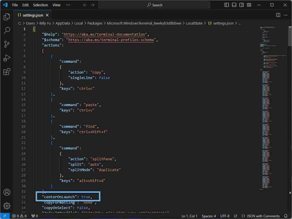 Windows终端窗口怎么居中? win11终端窗口居中的两种方法（终端.居中.窗口）