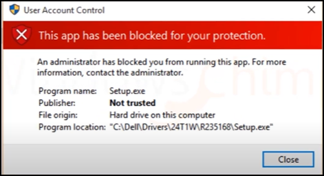 怎么修复Windows10中的“此应用程序已被阻止以保护您”（已被.应用程序.修复）