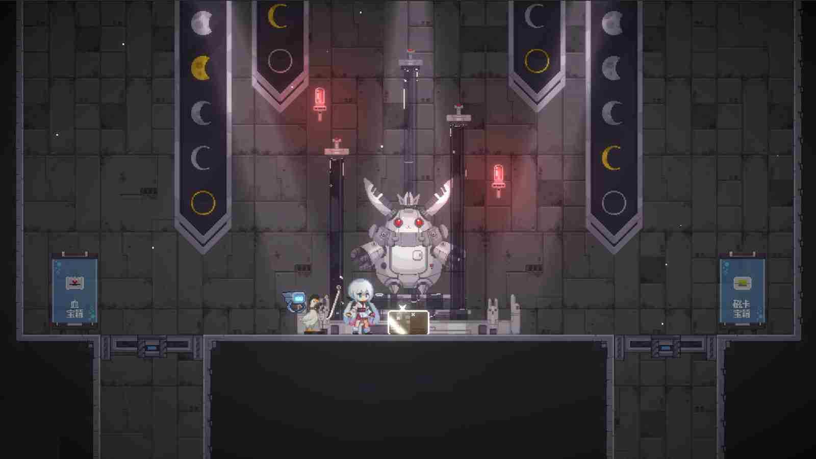 二次元像素横版动作射击肉鸽类游戏《新月纪元》Steam页面开放 明年发售（肉鸽.新月.纪元）