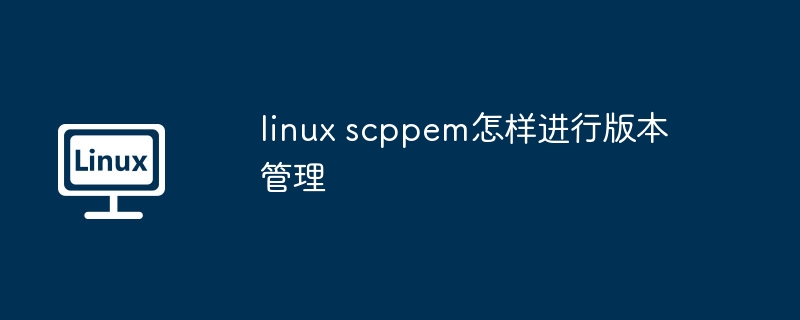 linux scppem怎样进行版本管理（版本.管理.linux）