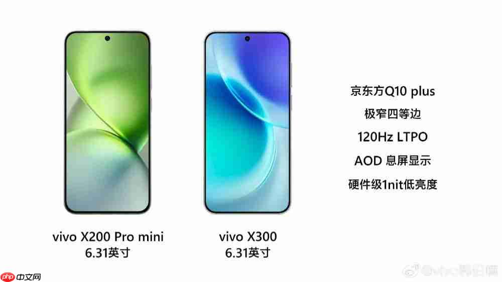 vivo X300 发布时间曝光,大量细节已公布