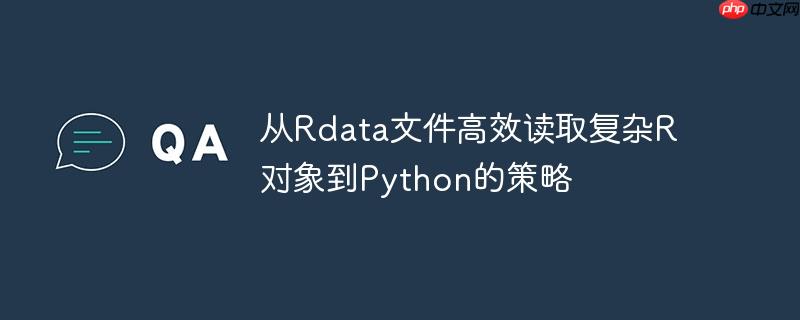 从Rdata文件高效读取复杂R对象到Python的策略