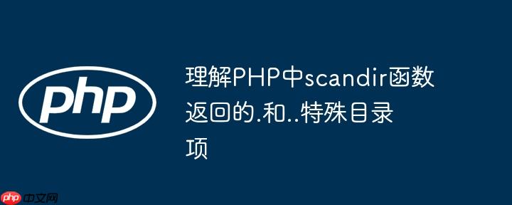 理解PHP中scandir函数返回的.和..特殊目录项(函数.理解.返回.目录.scandir...)
