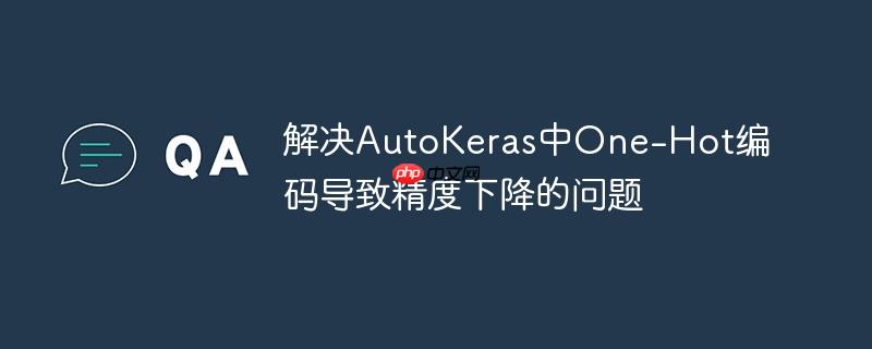 解决AutoKeras中One-Hot编码导致精度下降的问题(精度.编码.下降.导致.解决...)