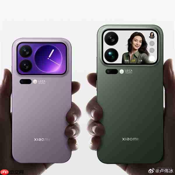 卢伟冰提前上手小米17/Pro/Pro Max真机:全系对比、购买建议来了