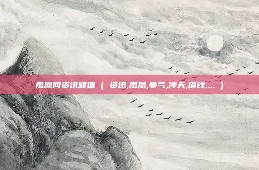 凤凰网资讯频道 ( 资讯,凤凰,豪气,冲天,借钱.... )