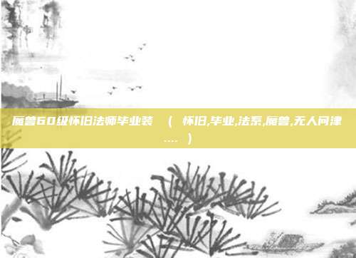 魔兽60级怀旧法师毕业装 （ 怀旧,毕业,法系,魔兽,无人问津.... ）