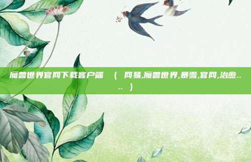 魔兽世界官网下载客户端 （ 网易,魔兽世界,暴雪,官网,治愈.... ）