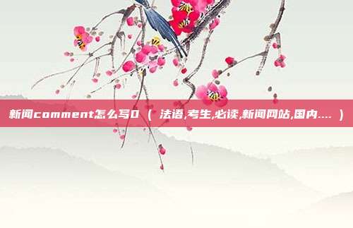 新闻comment怎么写0 ( 法语,考生,必读,新闻网站,国内.... )