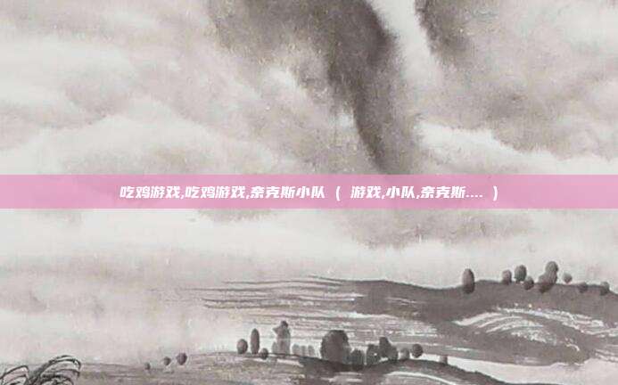 吃鸡游戏,吃鸡游戏,奈克斯小队 ( 游戏,小队,奈克斯.... )