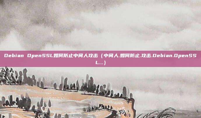 Debian OpenSSL如何防止中间人攻击（中间人.如何防止.攻击.Debian.OpenSSL...）