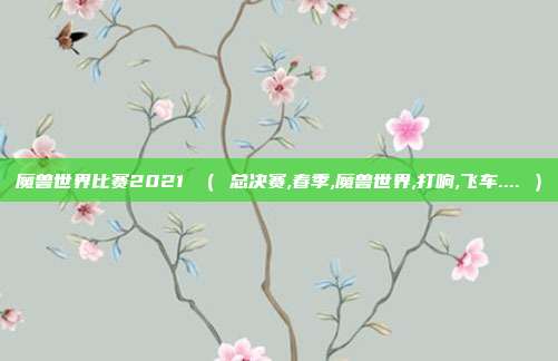 魔兽世界比赛2021 ( 总决赛,春季,魔兽世界,打响,飞车.... )