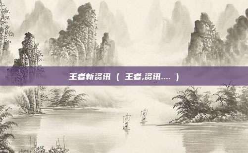 王者新资讯 ( 王者,资讯.... )