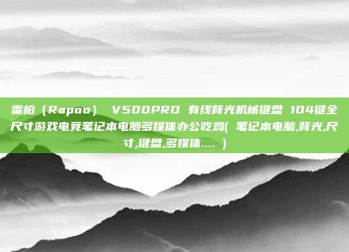 雷柏(Rapoo) V500PRO 有线背光机械键盘 104键全尺寸游戏电竞笔记本电脑多媒体办公吃鸡( 笔记本电脑,背光,尺寸,键盘,多媒体.... )