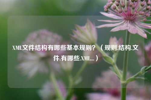 XML文件结构有哪些基本规则？（规则.结构.文件.有哪些.XML...）
